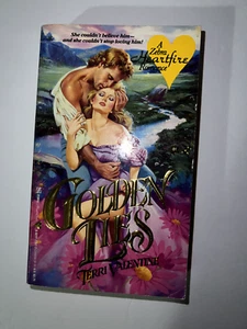 Golden Lies BY Terri Valentine 1988 PaperBack. Zebra Heartfire Romance - Picture 1 of 1