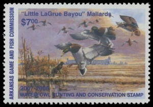2005 Arkansas State Duck Stamp Mint Never Hinged. Original Gum. Resident - Picture 1 of 1