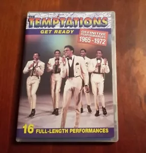 The Temptations Get Ready DVD Definitive Performances 1965-1972 - Picture 1 of 4
