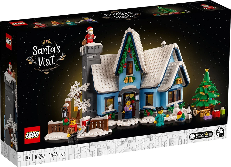 LEGO Icons: Besuch des Weihnachtsmanns (10293)