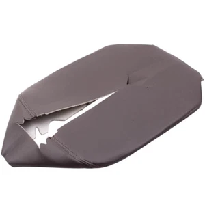 Gray Car Console Lid Armrest Leather Cover For Silverado Yukon for Sierra 1500 - Foto 1 di 11