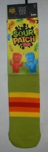 Sour Patch Kids Candy Pair of Crew Socks by Odd Sox, Unisex Adult Size 8-12 - Picture 1 of 6