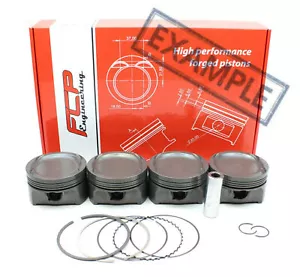 FCP FORGED PISTON KIT 82mm CR 13.0 FOR VW GOLF / SEAT IBIZA 2.0 16V ABF - Foto 1 di 1