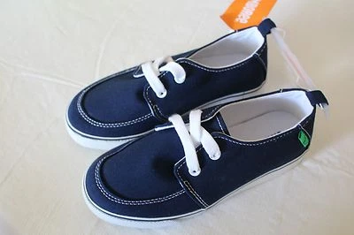 Zapatillas Gymboree Niños Rock the Waves Azul Marino Con Cordones Blancos Niños 12 Foto 1 de 4