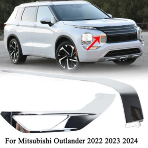 2x Right Bumper Chrome Molding Trim Cover For Mitsubishi Outlander 2022 23-2024 - Picture 1 of 21