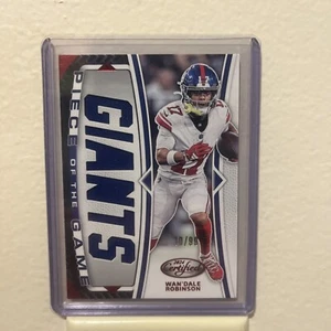 2022 Certified Piece Of The Game Rookie Patch Wan’Dale Robinson 34/35 - Picture 1 of 2
