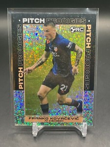 Franko Kovacevic 2021 topps chrome mls pitch prodigies rookie speckle refractor