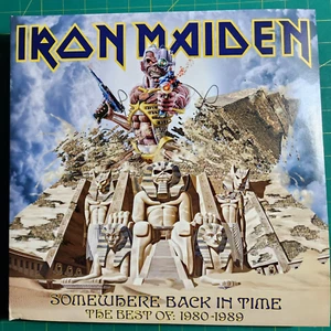 Iron Maiden-Somewhere Back In Time:1980-1989/Dual Picture Disc/Gatefold like new - Picture 1 of 8