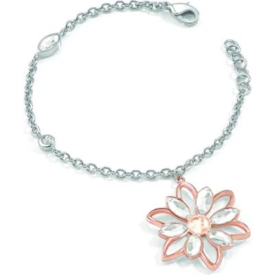 Pulsera Mujer Morellato Fioremio Diamante, SABK28, Acero Oro Rosa y Cristales Foto 1 de 2