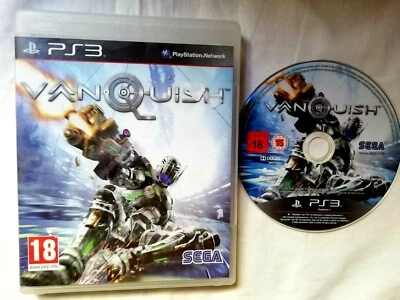 Vanquish PS3 Play Station Sega Blu-Ray Disc 2010 Usado Pal Foto 1 de 4