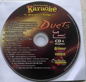 DUETS KARAOKE CDG DISC R&B,SOUL,COUNTRY,OLDIES SONGS CD+G MUSIC 5131-02 - Picture 1 of 1