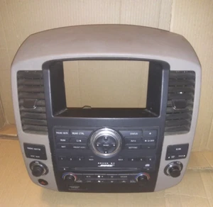 2008 Nissan Pathfinder Armada Radio AC Heater Climate Control Vent Bezel OEM - Picture 1 of 7