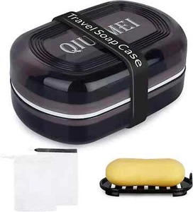 Travel Soap Container - Bar Soap Holder Box - Travel Soap Saver Case - Mens Tra - Picture 1 of 6
