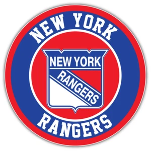 New York Rangers NHL Weather Resistant Vinyl Die Cut Sticker Decal 05 - Picture 1 of 1