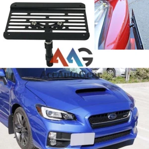 Front Bumper Tow Hook License Plate Relocator Bracket For Subra WRX STI Impreza - Bild 1 von 8