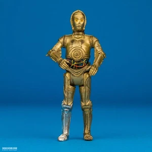 C-3PO Star Wars Solo 3.75 5POA Force Link 2.0 dirty deco ANH RotJ loose complete - Picture 1 of 3