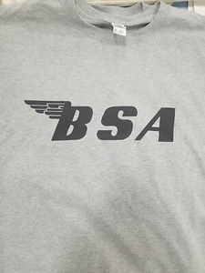 T-shirt moto BSA vintage - Foto 1 di 1