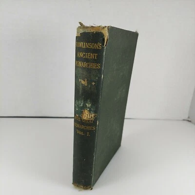 Rawlinson's Ancient Monarchies 5 Great Monarchies Vol 1 Dodd Meade HC Ex-Library - Image 1 of 4