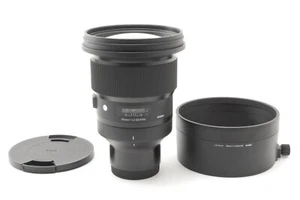 【MINT-】SIGMA 105mm f/1.4 Art DG Lens For Sony E Mount From JAPAN - Picture 1 of 12
