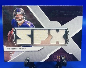 2008 SPx Joe Flacco Rookie Materials Triple 99 Jersey Rookie RC /99 Ravens - Picture 1 of 3
