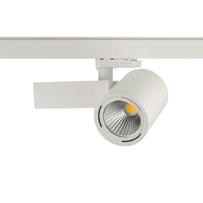 CLE Shoplight Eye PACTA LED 3Ph Stromschienenstrahler 30W 3000K 3000lm 35Grad ws - Bild 1 von 2