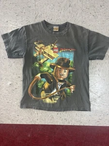 Vintage Y2K Lego Indiana Jones Youth T-shirt, Lucas Films Ltd Size Medium - Picture 1 of 4