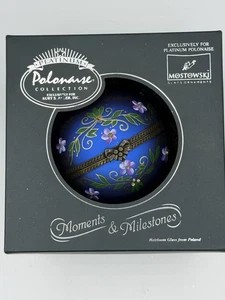 POLONAISE MOSTOWSKI Platin aufklappbarer Weihnachtsschmuck "Für einen besonderen Freund" - Bild 1 von 15