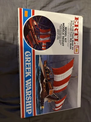 Kit modelo buque de guerra griego ERTL modelo plástico escala 1/45 Foto 1 de 3