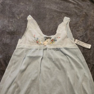 Vestido de noche largo completo vintage nuevo con etiquetas Barbizon grande bordado encaje transparente Foto 1 de 4