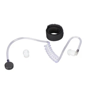 U94 PTT With Finger Mic PTT 7.1mm Retractable Throat Control Headset For Seph FG - Zdjęcie 1 z 23