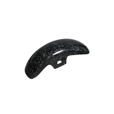 Marbling Carbon Fiber Front Fender for Harley 14-23 Road Glide Street Glide FLHT - Image 1 of 4