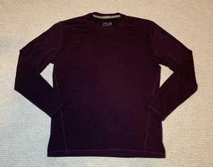 Smartwool Base Layer Long sleeve Mens XL Pullover Merino Wool Outdoor Hiking - Picture 1 of 12