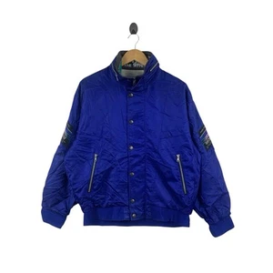 Vintage ASICS RECORDER ATHLETIC Collection Jacket Windbreaker Parka - Picture 1 of 9