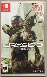 Neue Crysis 3 Remastered mit Bonus Art Card (Nintendo Switch, 2022) - Bild 1 von 2