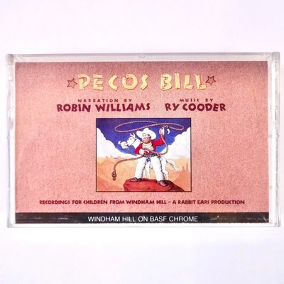 Ry Cooder w/ Robin Williams - Pecos Bill - 1988 Cassette Tape Untested - Image 1 of 4