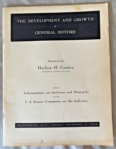 The Development & Growth of General Motors President Harlow Curtice 1955 - Picture 1 of 6