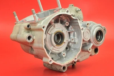 1996 - 2006 Kawasaki KDX220 KDX220R Bottom End Crankcase Crank Case Match Set - Image 1 of 4