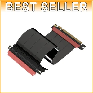 Efficient PCIe 5.0 Riser Cable, 27cm Length, Optimizes GPU Airflow & Performance - Afbeelding 1 van 9