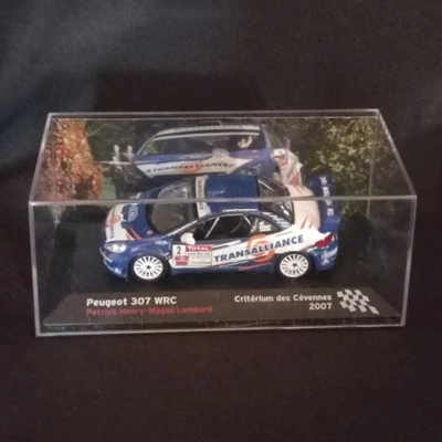 voiture miniature 1/43 Rallye : Peugeot 307 WRC - critérium des Cévennes 2007. - Photo 1/4