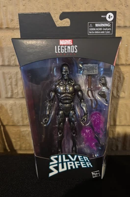 Marvel Legends Obsidian Silver Surfer Walgreens Exclusivo Fantastic Four ¡En paquete! Foto 1 de 3