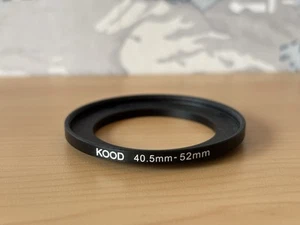 Camera Lens Adapter Stepping Step up Ring 40.5mm to 52mm Filter by Kood - Picture 1 of 4