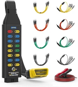 AUTOOL OBD2 Breakout Box OBDII Protocol Detector for Monitoring Signals of...  - Foto 1 di 7