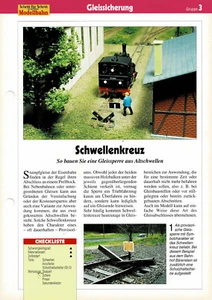 Gleissperre aus Altschwellen / Bauanleitung - Bild 1 von 1