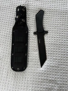 Boker Plus 440C Armed Forces Tactical Fixed Blade Knife (13"/7.3"Blade) - Picture 1 of 17