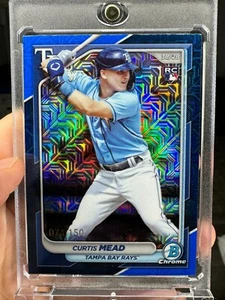 Mega caja Bowman cromada azul 2024/150 Curtis Mead - Imagen 1 de 2