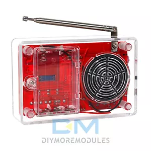 DIY Digital RDA5807 FM Radio Electronic 87-108MHZ Soldering Practice Kit USA - Picture 1 of 17
