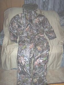 Mens Large Coveralls Realtree Kanati Camo Insulated Hunting Coveralls Waterproof