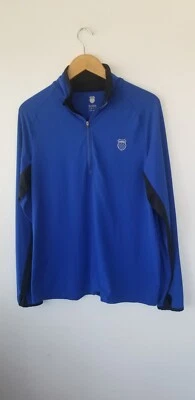 K Swiss  Shirt Mens Large Half Zip Lightweight Outdoor - Image 1 of 4