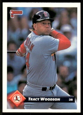 1993 Donruss #652 Tracy Woodson - Image 1 of 2
