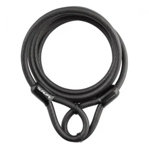 BIKE BICYCLE LOCK CABLE ONLY 8mm x 6 FEET COIL BLACK - Picture 1 of 1